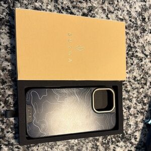 [Unused] Burga Topographic Phone Case iPhone 16 Pro Max (Elite Dark MagSafe)